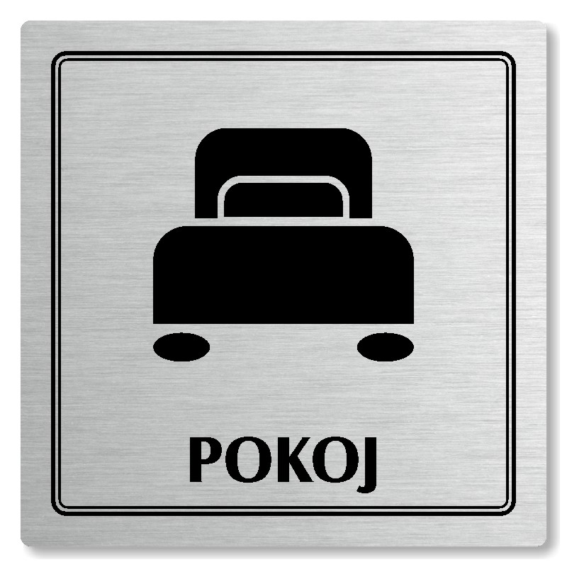 Pokoj, 80x80mm, stříbrná, Utah
